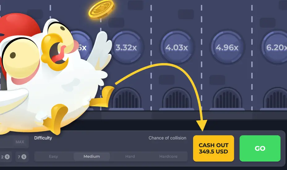 Zagraj w Chicken Road na pieniądze